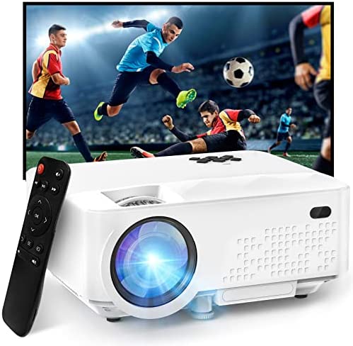 Retroprojecteur- 7500 Lumens Mini Projecteur 1080P Full HD,Vidéoprojecteur Supporté 240" Display, Projecteur Portable 90000 Heures Compatible avec HDMI/USB/AV/VGA Fiche Technique et Prix au Maroc