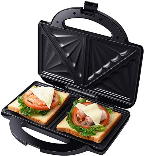 HYISHION Appareil à croque Monsieur, Grill à Sandwich et panini Multifonctions. Très Larges plaques antiadhésives - Deux croque-Monsieur à la Fois avec 2 voyants Lumineux Fiche Technique et Prix au Maroc