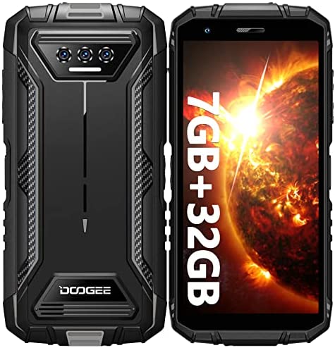 Téléphones Portables Incassables DOOGEE S41 Pro 2023, Telephone Incassable Android 12, 7Go+32Go/TF 1To, 6300mAh, 13MP Caméra, 5.5' HD+Écran Smarthphone Pas Cher, IP68/69K, 4G Dual SIM, Face ID/NFC/OTG Fiche Technique et Prix au Maroc
