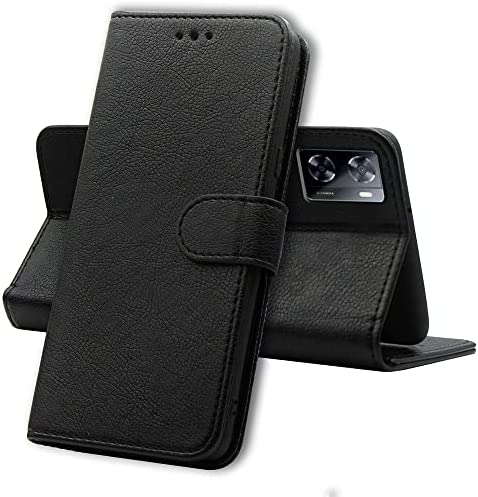 CEKA TECH Coque pour Oppo A57 / A57s, Etui Protection Housse Premium en Cuir PU,Flip Case Compatible avec (Oppo A57 / A57s, Noir) Fiche Technique et Prix au Maroc