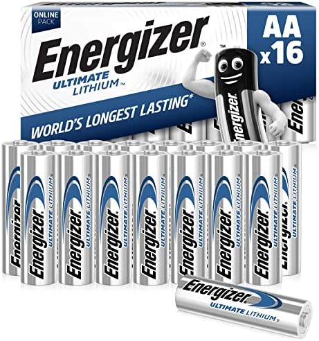 Energizer Piles AA, 16 pièces, Ultimate Lithium - Exclusivité Amazon Fiche Technique et Prix au Maroc