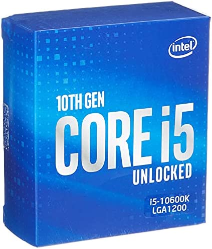 INTEL i5-10600K Comet Lake-S LGA1200 (BX8070110600K) *8647 Fiche Technique et Prix au Maroc