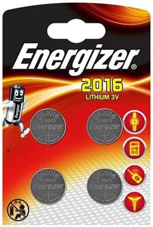 Energizer Batterie au Lithium CR2016 3 V Ref E300520400 Lot 4 149376 Fiche Technique et Prix au Maroc