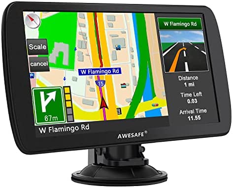 AWESAFE GPS Poids Lourds GPS Voiture 9 Pouce Écran Tactile 52 cartographie Nationale Mises à Jour gratuites Chaque année (9 Pouces + Carte + Bluetooth) Fiche Technique et Prix au Maroc