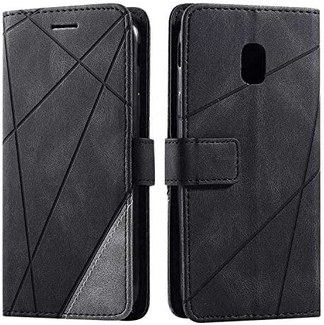 Coque Galaxy J3 2017, SONWO Etui en Cuir PU Portefeuille Housse Fermeture Magnétique und Flip pour Samsung Galaxy J3 2017, avec Fermeture Magnétique, Noir Fiche Technique et Prix au Maroc