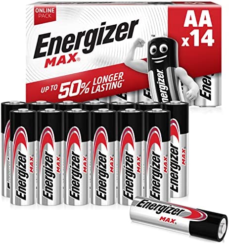 Piles alcalines AA Energizer Max, Paquet de 14 Fiche Technique et Prix au Maroc
