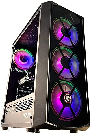 GOLOOK • PC de bureau Gaming RGB • Intel i5 • 16 Go • SSD 480 Go • WiFi • Carte vidéo dédiée GTX1050 4 Go • Windows 10 Pro X64 • Ordinateur fixe Fiche Technique et Prix au Maroc