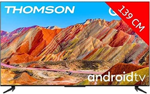 Thomson 55UH7500 TV QLED UHD 4K 55 Pouces Smart TV Android Fiche Technique et Prix au Maroc
