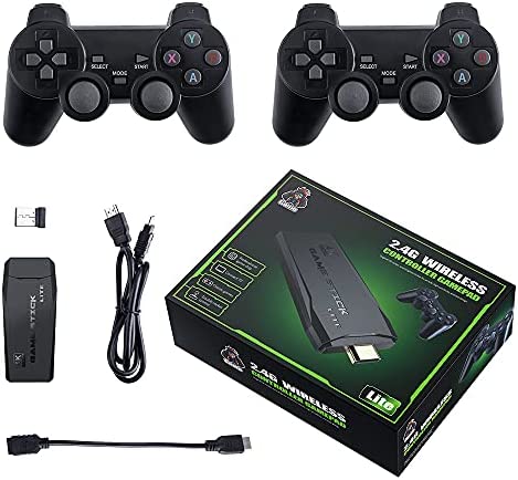 TAPDRA Retro 4K Game Console with Dual 2.4G Wireless Controllers 10000+ Arcade Game Box, Up to 4 Player, HDMI Output for TV (64G, 9+ Emulators) Fiche Technique et Prix au Maroc