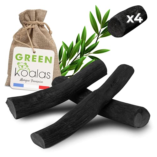 BINCHOTAN de KISHU X4 (160 g) Charbon Actif Purificateur eau robinet Filtre naturel bio pour Carafe Bouteille Fontaine à eau Gourde Fiche Technique et Prix au Maroc