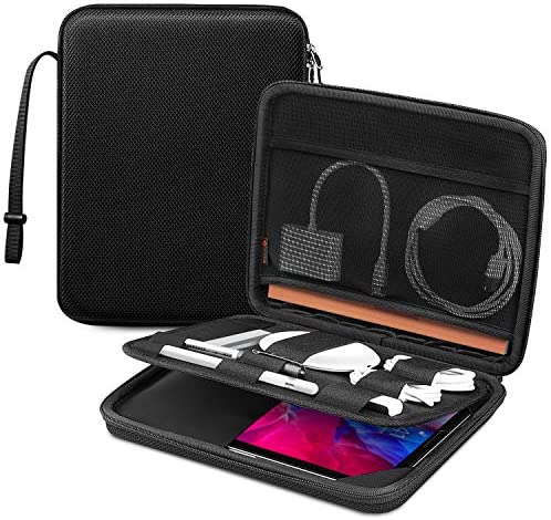 FINPAC Housse pour iPad Pro 11" 2022, iPad 10,9" 2022, 10,9" iPad Air 5/4 2022-2020, iPad 10.2", Sacoche avec Organisateur d'accessoires pour Samsung Tab A8 10,5" et Autre Tablette jusqu'à 11 Pouces Fiche Technique et Prix au Maroc