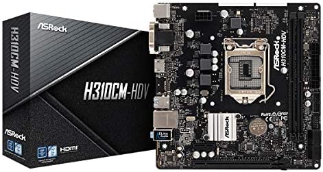 ASRock H310CM-HDV, 1151, MATX, 2 DDR4, DVI, VGA, HDMI, GB LAN Fiche Technique et Prix au Maroc