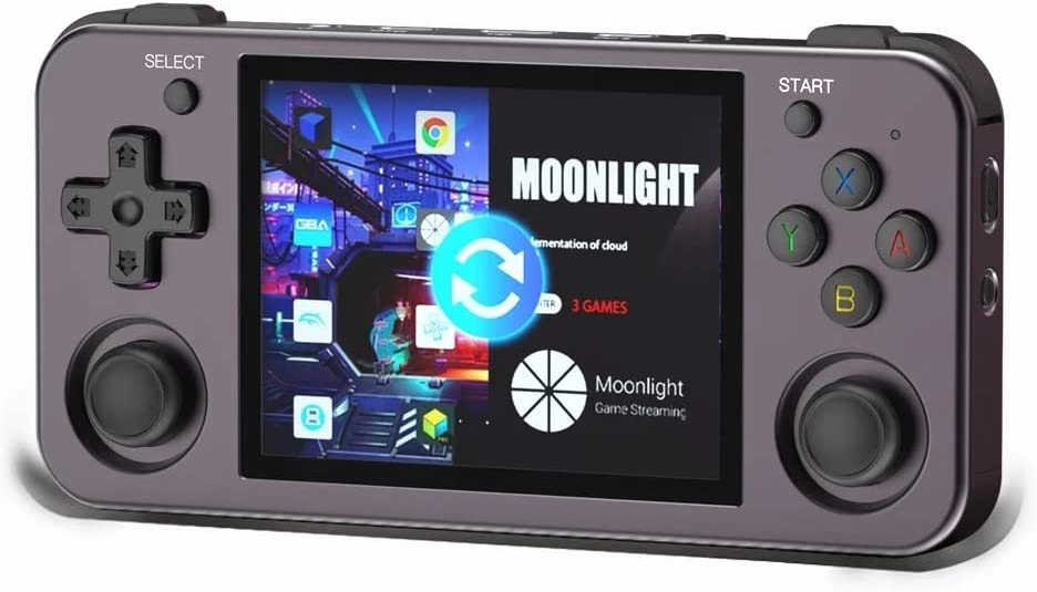 Anbernic RG353M Consoles de Jeux Portables , Aluminum Alloy CNC Process Dual OS Android 11 + Linux System Support 5G WiFi 4.2 Bluetooth Built-in 64G SD Card 4452 Jeux Fiche Technique et Prix au Maroc