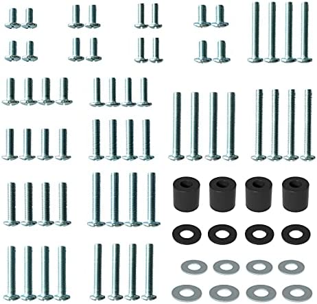 Rentliv Kit de Montage Universel pour TV–Comprend des vis, des Entretoises et des Rondelles de Montage Mural pour TV M4, M5, M6, M8, Compatible avec Tous Support Mural Et Téléviseur Jusqu'à 80 Pouces Fiche Technique et Prix au Maroc
