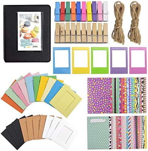 8 en 1 Instantané Caméra Accessoires Comprend Album, Cadre de Film, Clips, Autocollant de Bord and Coin, Compatible avec Appareil Photo Instantané Instax Mini 11, 9, 8, 8+ Fiche Technique et Prix au Maroc