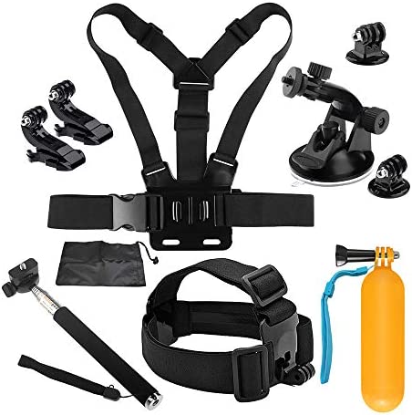 D&F Kit Accessoires Caméra Sport 10-1 pour GoPro Hero 7/6/5/4 / Hero (2018) Caméra SJCAM YI Crosstour AKASO et Autres caméras d'action Fiche Technique et Prix au Maroc