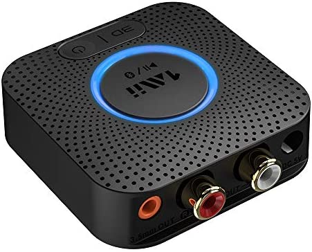 1Mii B06 LL Mini Récepteur Audio sans Fil, Adaptateur Bluetooth 5.0 pour Système Stéréo Domestique, avec aptX-LL Faible Latence 3D Surround, 3,5mm et RCA, 12hrs Playtime Fiche Technique et Prix au Maroc