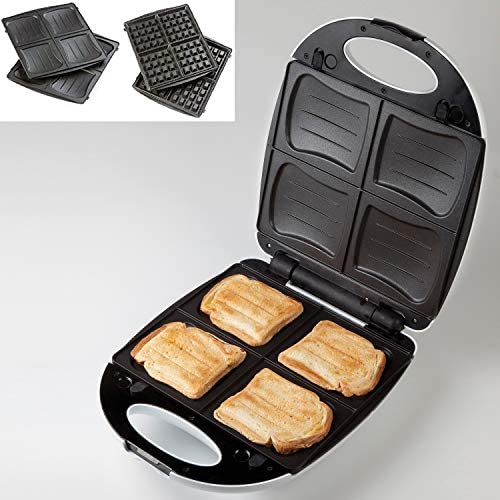 Domo DO-9046C Machine à Croque-Monsieur/Gaufrier 2 en 1 Fiche Technique et Prix au Maroc