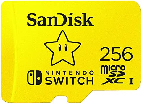 SanDisk Carte microSDXC UHS-I pour Nintendo Switch 256Go - Produit sous licence Nintendo Fiche Technique et Prix au Maroc