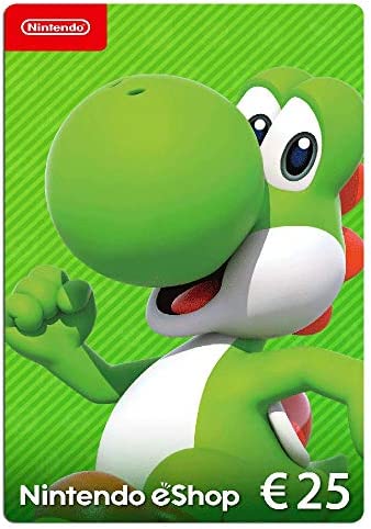 Carte Nintendo eShop 25 EUR | Code de téléchargement (EU) | Switch Fiche Technique et Prix au Maroc