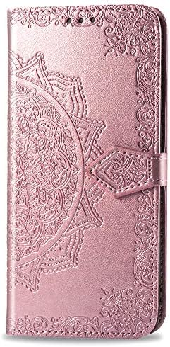 3C Collection Coque Portefeuille Iphone 11 avec Porte Carte, Coque Iphone 11 Rabat Mandala Rose, Housse Portefeuille en Faux Cuir avec Magnetique et Dragonne pour Iphone 11 Motif Fiche Technique et Prix au Maroc