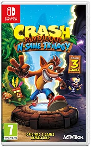 Crash Bandicoot N-Sane Trilogy NS Fiche Technique et Prix au Maroc