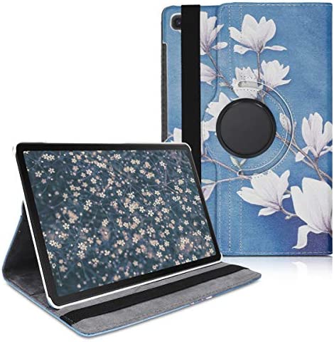 kwmobile Coque Compatible avec Samsung Galaxy Tab S5e - Coque Housse protectrice pour téléphone en Silicone Taupe-Blanc-Bleu-Gris Fiche Technique et Prix au Maroc