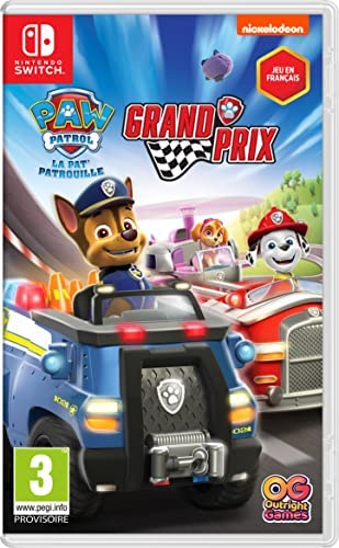 Paw Patrol, la Pat'Patrouille : Grand Prix (SWITCH) Fiche Technique et Prix au Maroc