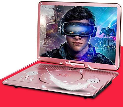 QIAO Lecteurs DVD Blu Ray Portables, DVD Mobile Réseau WiFi Connexion WiFi HD 1080P Téléphone avec Écran Prise en Charge du Disque Dur Mobile, Disque U, Carte SD,d'or Fiche Technique et Prix au Maroc