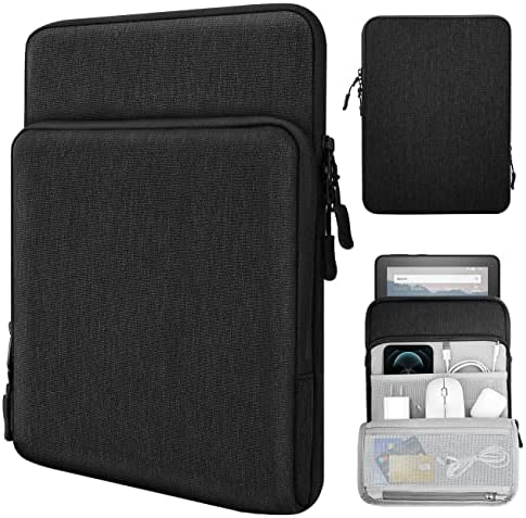 TiMOVO 8-9 Pouces Housse de Protection pour iPad Mini 6, iPad Mini 5/4/3/2/1, Galaxy Tab A7 Lite 8.7/Tab A 8.0/Tab A 8.4, Fire HD 8 & 8 Plus 20200, Étui pour Tablette avec Poches Multiples, Noir Fiche Technique et Prix au Maroc
