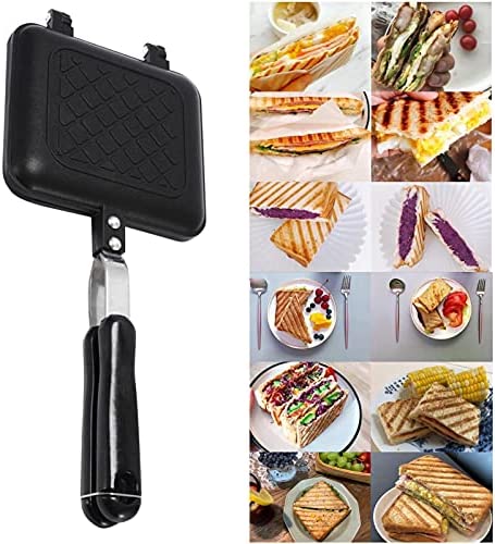 Appareils À Sandwich Et Presses À Panini, Antiadhésif Grille-pain De Camping Économie D'énergie Machine À Sandwich Presse À Paninis Toastie Maker Pour Le Petit Déjeuner Intérieur Et Extérieur Fiche Technique et Prix au Maroc