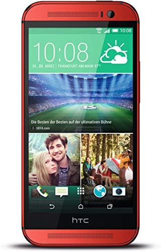 HTC One M8 Smartphone avec écran Tactile 5" (12,7 cm) Processeur Quad-Core Mémoire RAM 2 Go Appareil Photo 5 Mpx Mémoire Interne 16 Go Android v4.4 Rouge Fiche Technique et Prix au Maroc