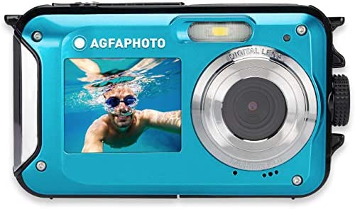 AGFA PHOTO Realishot WP8000 - Appareil Photo Numérique Étanche (24 MP, Vidéo Full HD, Double écran LCD, Zoom Digital 16x, Stabilisateur Numérique, Batterie Lithium) Bleu - Bleu - Unica Fiche Technique et Prix au Maroc