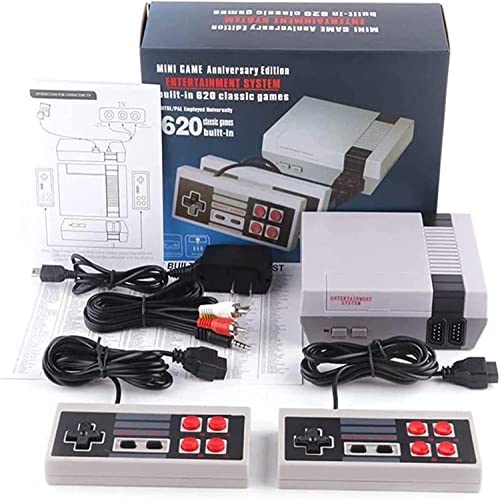 Retro Classic Console 620 Jeux Mini Console avec 620 jeux vidéo TV sortie AV Vintage +2 télécommandes Fiche Technique et Prix au Maroc