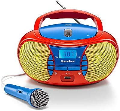 Karcher RR Radio Portable CD FKW Kids coloré Fiche Technique et Prix au Maroc
