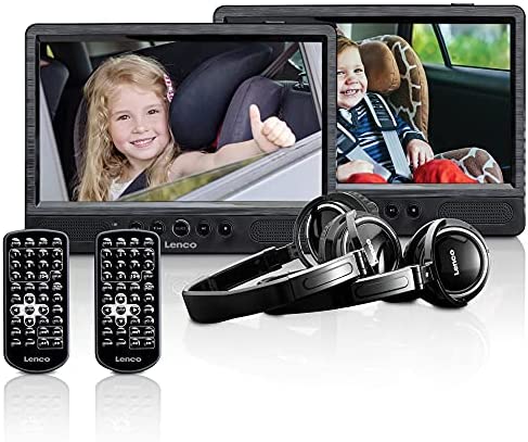 Lenco DVP-1045 Portable DVD player Mural 10" 1024 x 600pixels Noir Fiche Technique et Prix au Maroc