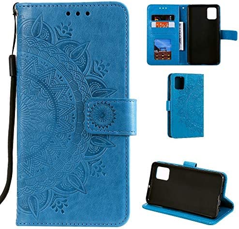 CoverKingz Housse téléphone Portable pour Xiaomi Redmi Note 10 5G/Poco M3 Pro 5G/4G - étui Housse avec Compartiment pour Carte Redmi Note 10 5G/Poco M3 Pro 5G/4G Cover - Mandala Bleu Fiche Technique et Prix au Maroc