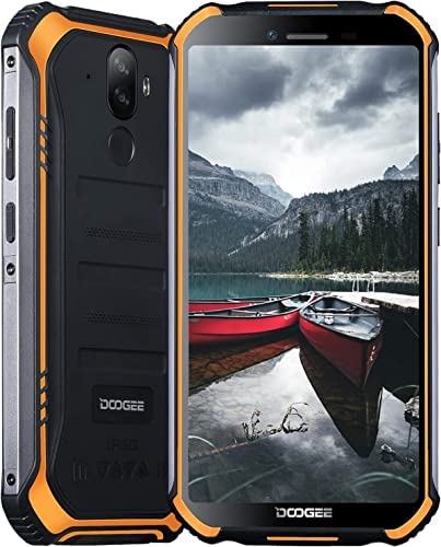 DOOGEE Telephone Portable, S40 Pro, 5.45”IPS HD, 4Go+64Go, 13MP AI Caméra Arrière, 4650mAh, Android 10, Bluetooth 5.0 Smartphone Incassable Débloqué Antichoc/Etanche/NFC/-Orange Fiche Technique et Prix au Maroc