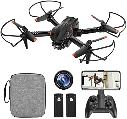 NL30° Mini Drone avec Caméra 1080P HD, Drone Pliable à Quatre Axes avec Maintien de l'altitude, 3D Flip, Contrôle Gestuel, 2 Batteries Rechargeables, 22 MINS de Vol pour Débutants & Enfants Fiche Technique et Prix au Maroc