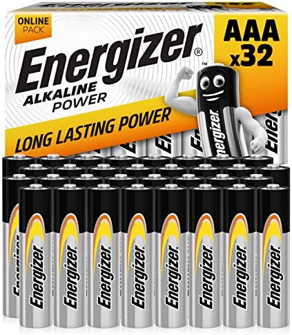 Energizer Alkaline Power AAA, 32 Pack AMZ Exclusivité Amazon Fiche Technique et Prix au Maroc