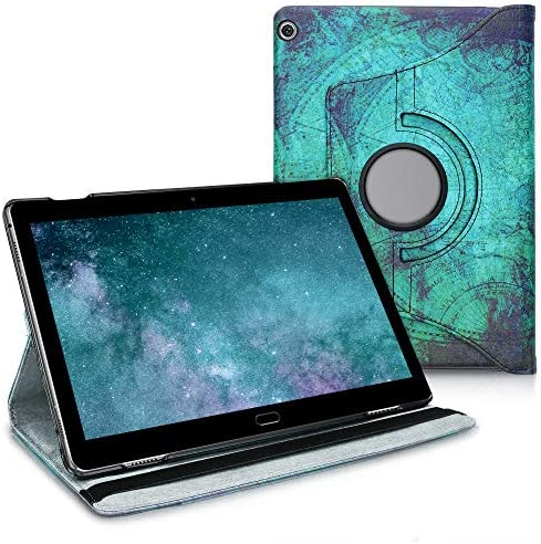 kwmobile Coque Compatible avec Huawei MediaPad M3 Lite 10 - Coque Housse protectrice pour téléphone en Silicone Blanc-Bleu Fiche Technique et Prix au Maroc