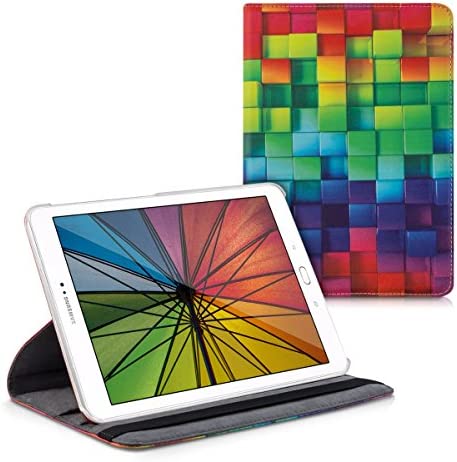 kwmobile Coque Compatible avec Samsung Galaxy Tab S2 9.7 - Coque Housse protectrice pour téléphone en Silicone Multicolore-Vert-Bleu Fiche Technique et Prix au Maroc