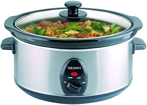 Triomph ETF1414 Mijoteuse Electrique avec Couvercle, Inox, 3.5 L Fiche Technique et Prix au Maroc