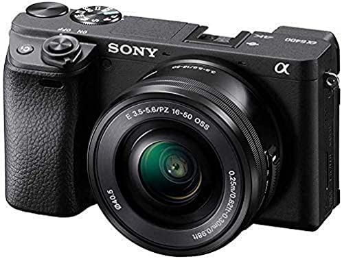 Sony Alpha 6400|Appareil Photo Numérique Hybride APS-C en kit avec l'Objectif Zoom E 16-50mm f/3.5-5.6 PZ OSS (24,2 MP, AF en 0.02s, Suivi des Yeux, 4K HLG, Ecran Selfie Vlogging)(ILCE6400, A6400) Fiche Technique et Prix au Maroc