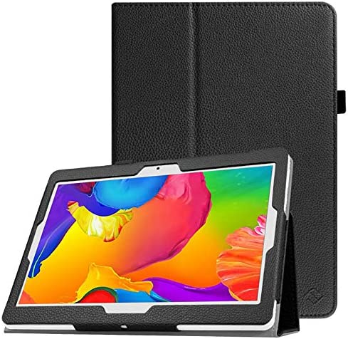 FINTIE Coque pour YOTOPT 10.1 Pouces - Folio Housse de Protection Case Cover Étui pour Tablette BEISTA 10.1", SUMTAB 10", TOSCIDO X104, Victbing 10", Noir Fiche Technique et Prix au Maroc