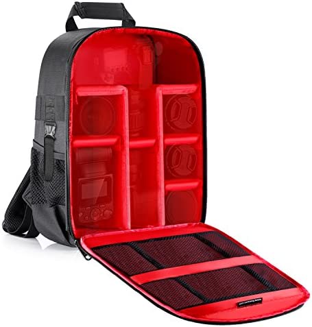 Neewer Sac Étanche Résistant aux Chocs 31x14x37cm pour Caméra avec Fixation de Trépied pour SLR, DSLR, Caméra sans Miroir, Flash et Autres Accessoires (Intérieur Rouge) Fiche Technique et Prix au Maroc
