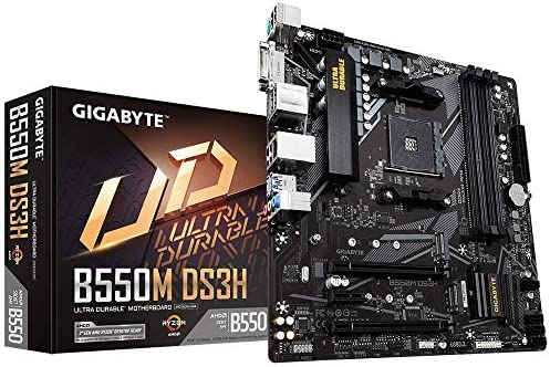Carte Mere GIGABYTE B550M DS3H Fiche Technique et Prix au Maroc