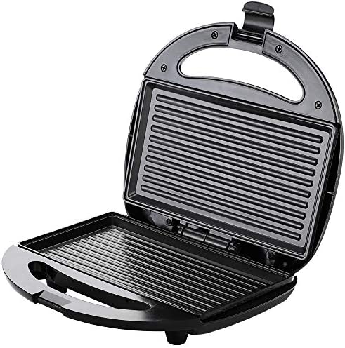 Grill électrique multifonction Grille-viande Presse à paninis Appareil à Sandwich Barbecue de table 29x24,5x11cm 1500W Fiche Technique et Prix au Maroc