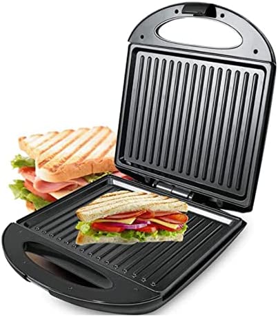 YASAHNG Appareil à Paninis Et Sandwichs Grill 1400W, Plaques Chauffantes Antiadhésives Double Face, Parfait pour Les Collations Au Fromage Grillé, Le Steak, Le Petit-déjeuner Rapide Fiche Technique et Prix au Maroc