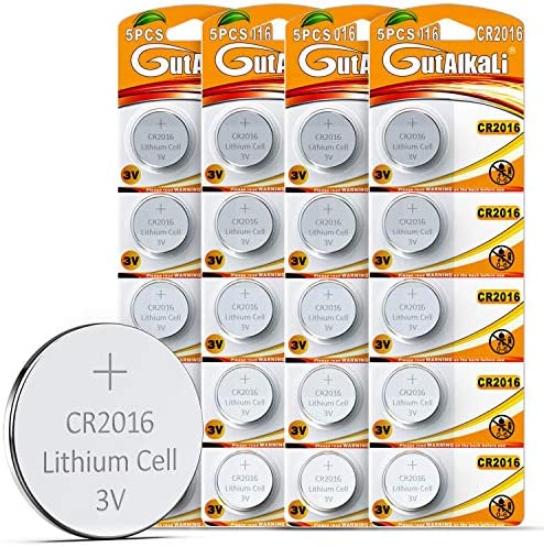 20 Piles Boutons CR2016 Lithium 3V (CR2016-20 Piles) Fiche Technique et Prix au Maroc